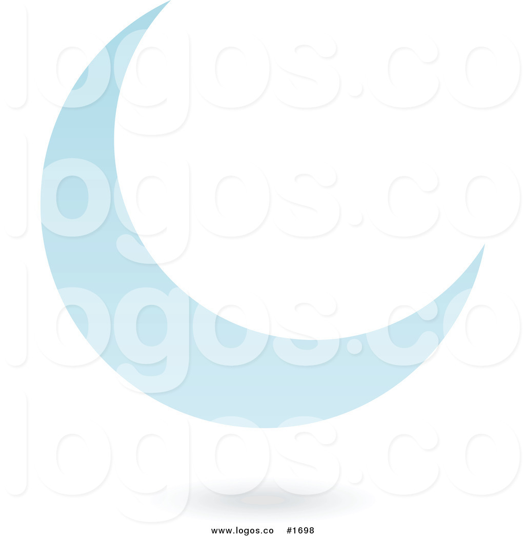 Blue Crescent Moon Clipart Images   Pictures   Becuo