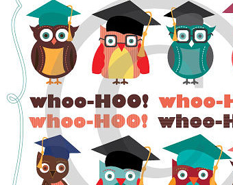 Graduation Owls Clip Art   For Pers Onal And Small Commercial Use