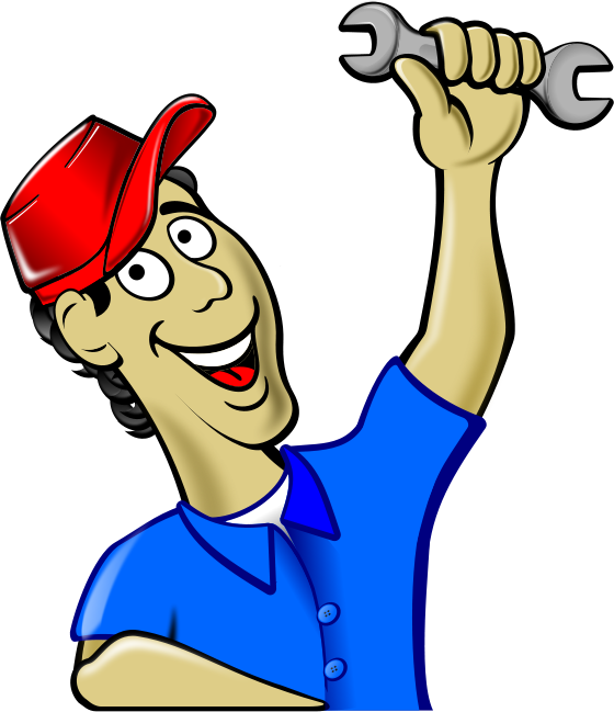 Mechanic Happy   Http   Www Wpclipart Com Working People At Work