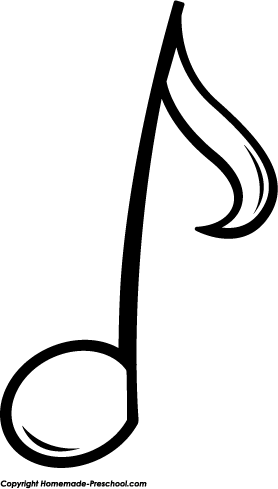 Music Notes Clipart Black And White   Clipart Panda   Free Clipart