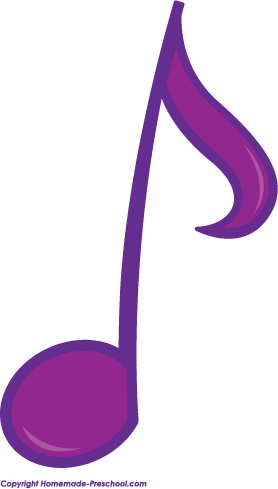 Purple Music Note Clipart   Clipart Panda   Free Clipart Images