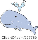 Royalty Free Rf Clipart Illustration Of A Cute Doodled Purple Elephant