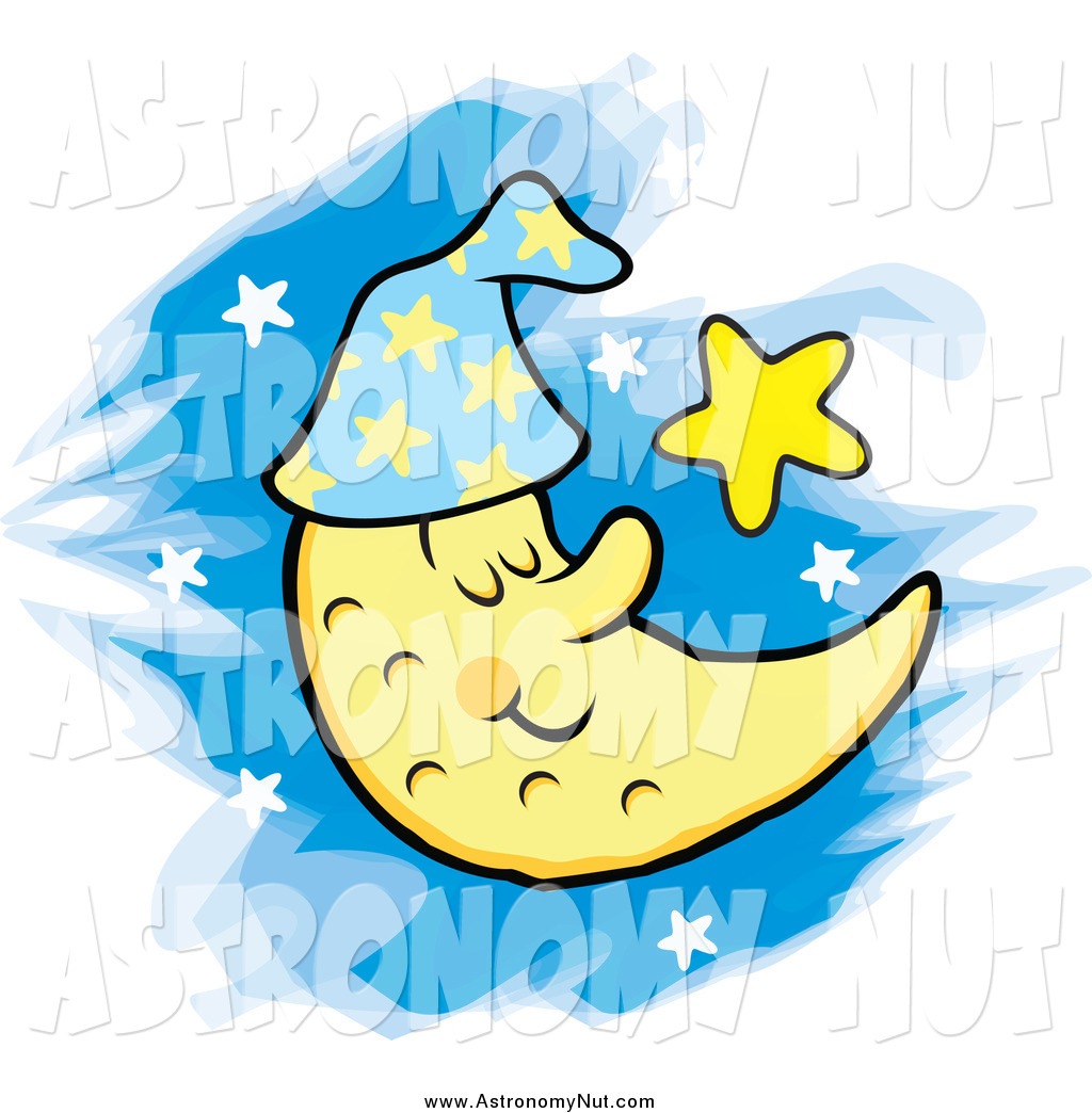 Royalty Free Stock Astronomy Designs Of Crescent Moons