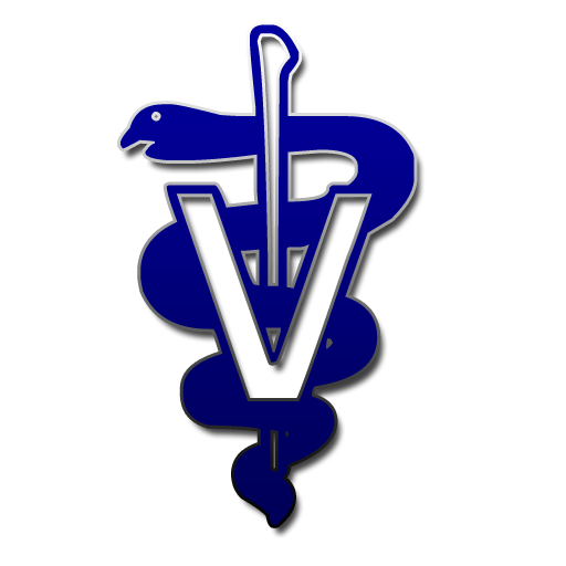 Veterinary Caduceus Symbolclip Art Image