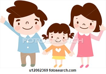 Baby Mother Girl Daughter Child Father U12062369   Search Clipart