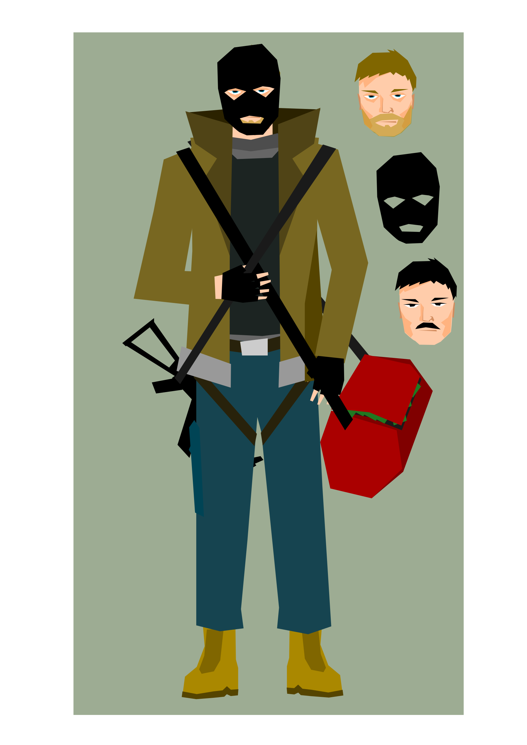 Bank Robber By Kolbasun