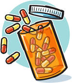 Bottle Pills Illustrations And Clipart