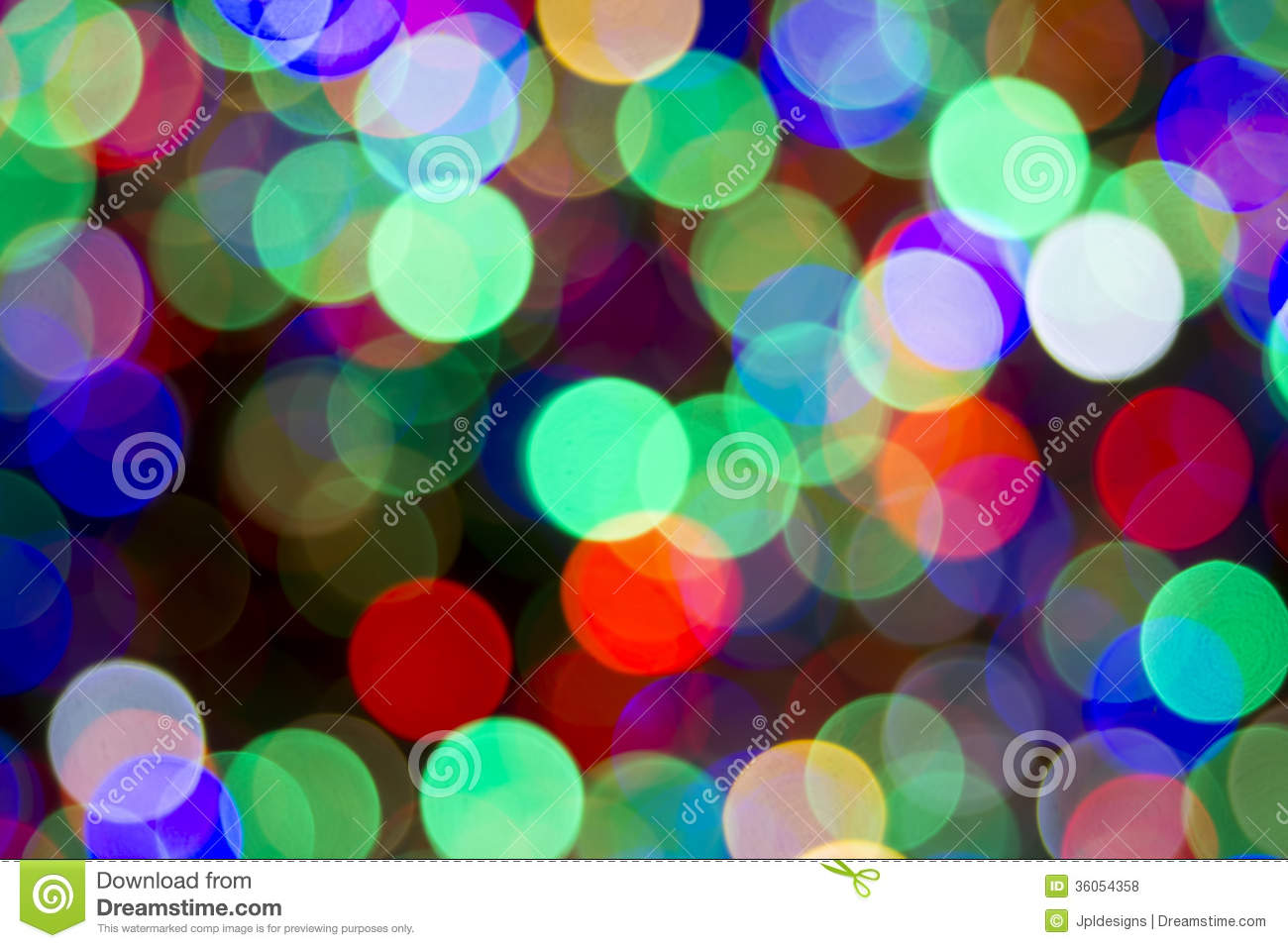 Christmas Tree Colorful Lights Bokeh Royalty Free Stock Photos   Image    