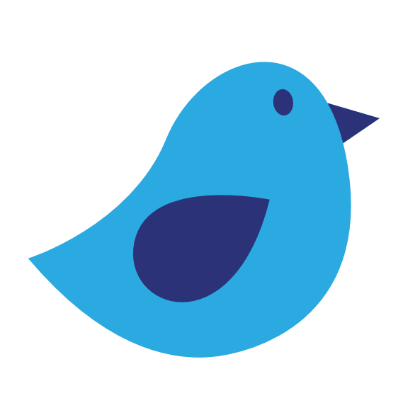 Colorful Animal Bird Twitter Animal Scalable Vector Graphics Svg Clip    