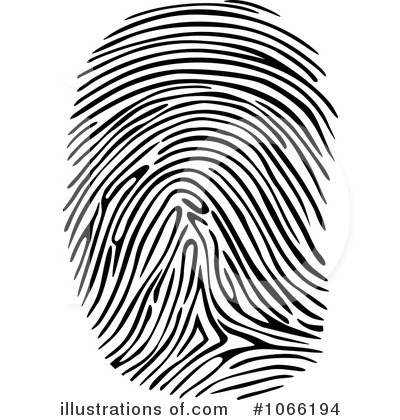 Fingerprint Clipart  1066194   Illustration By Seamartini Graphics