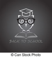 Learning Wisdom Intelligence Vector Illustrations And Clipart  119 Owl