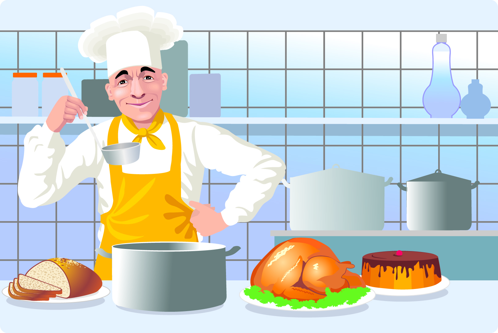 Man Cooking Clipart Displaying 19 Images For Man Cooking Clipart