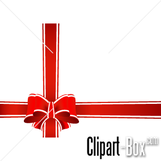 Related Red Gift Ribbon Cliparts
