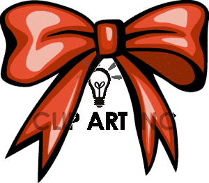 Royalty Free Red Bow Clipart Image Picture Art   142879