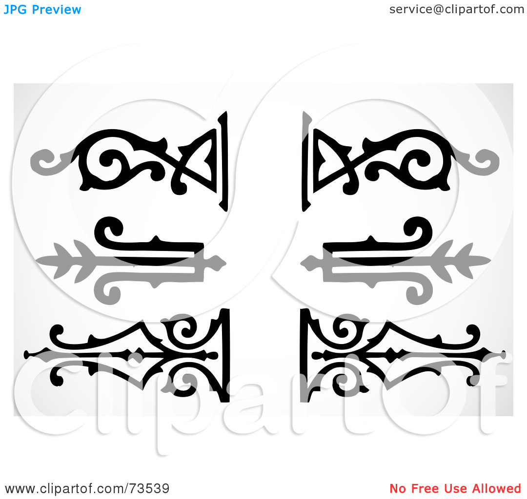 Royalty Free  Rf  Clipart Illustration Of A Digital Collage Of Black