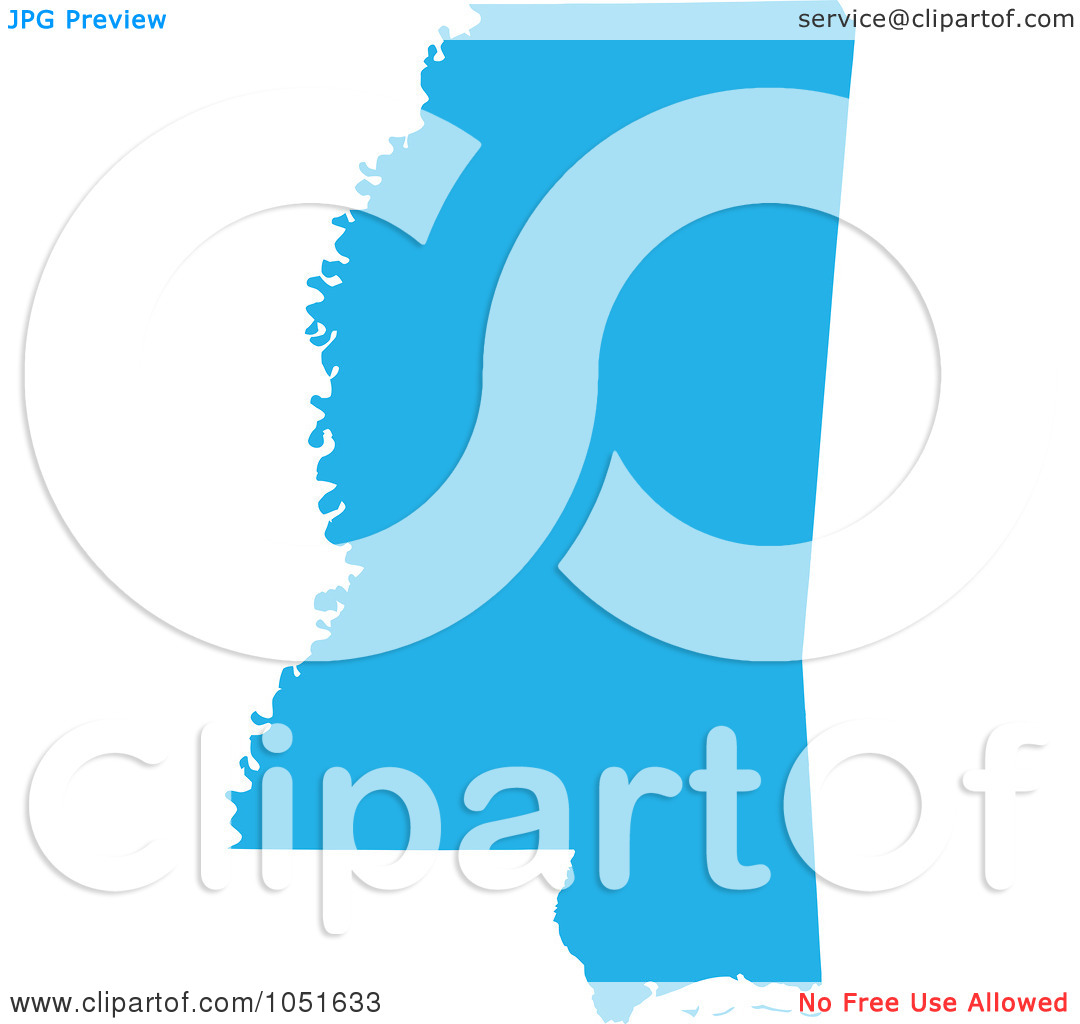Royalty Free Vector Clip Art Illustration Of A Blue Silhouetted Shape