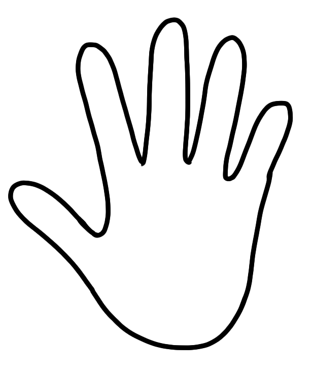 15 Printable Handprint Template Free Cliparts That You Can Download To    