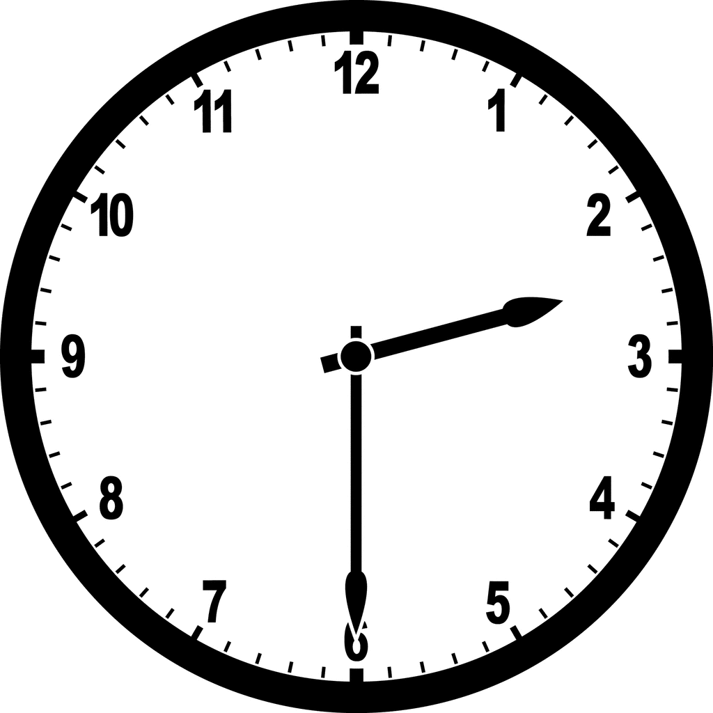 Clock 2 30   Clipart Etc