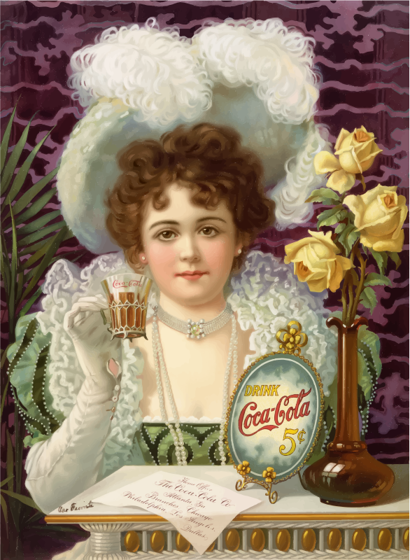 Coca Cola 5 Cents 1900