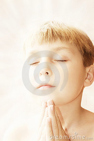 Hands Together In Prayer With Divine Aura 0 3 Softness Has Been Added