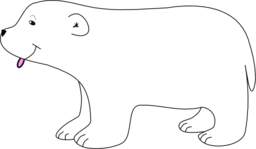 Little Polar Bear Clipart   Royalty Free Public Domain Clipart