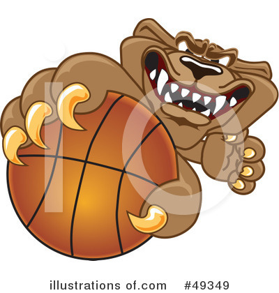 Royalty Free  Rf  Cougar Mascot Clipart Illustration By Toons4biz