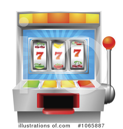 Royalty Free  Rf  Slot Machine Clipart Illustration By Geo Images