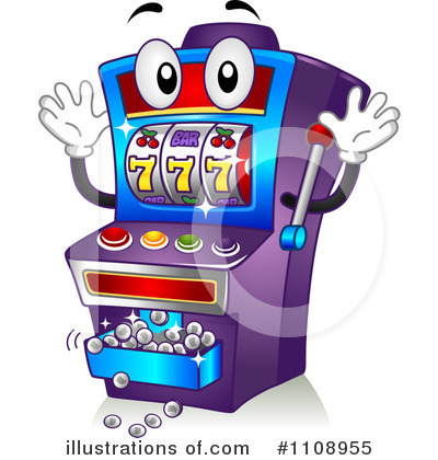 Slot Machine Clipart  1108955 By Bnp Design Studio   Royalty Free  Rf