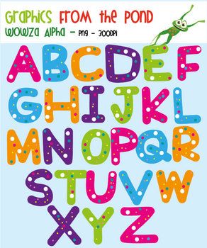     Alpha  Alphabet Clipart For Teaching   Alphabet Teaching And Ponds