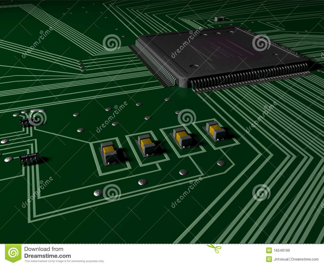 Circuit Board Royalty Free Stock Images   Image  16549199