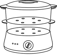 Cooking Pot Clipart Outline Cooker Hits 541 Size 70 Kb