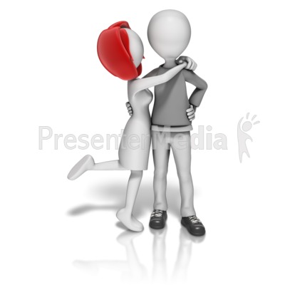 Couple In Love   Presentation Clipart   Great Clipart For