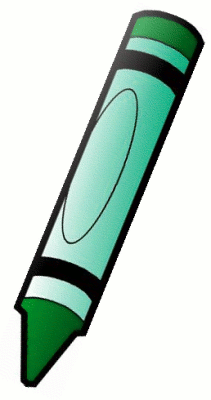 Green Crayon Clip Art   Clipart Panda   Free Clipart Images