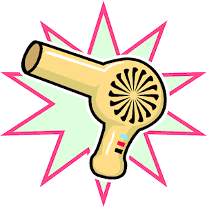 Hair Dryer 12 Clipart Cliparts Of Hair Dryer 12 Free Download  Wmf    