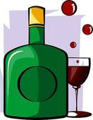 Liquor Clip Art And Illustration  2040 Liquor Clipart Vector Eps