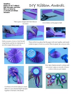 Make Your Own  Award  Ribbon  Diy  Craft  Kids  Contests  Prizes More
