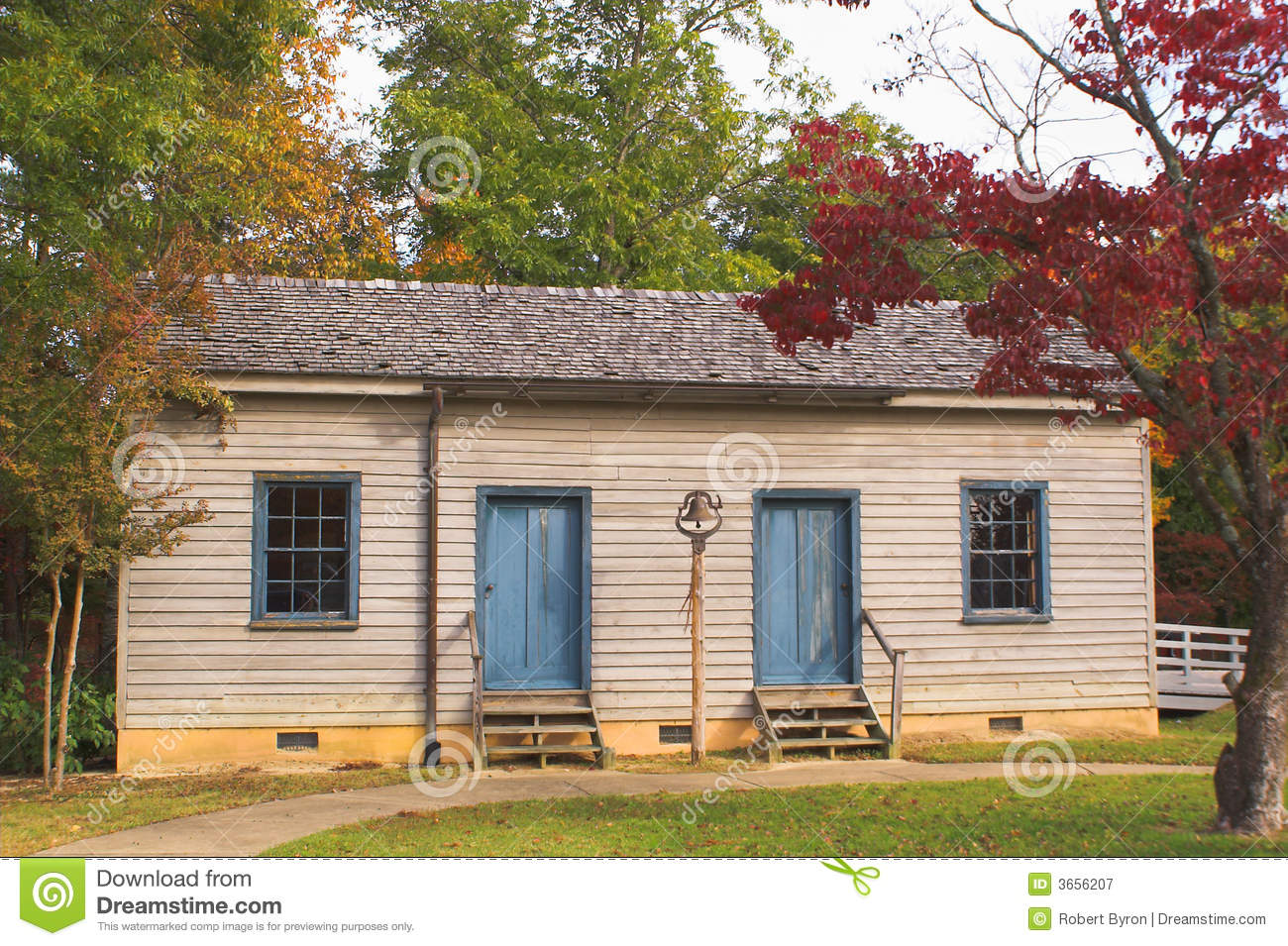One Room Schoolhouse Royalty Free Stock Photography   Image  3656207