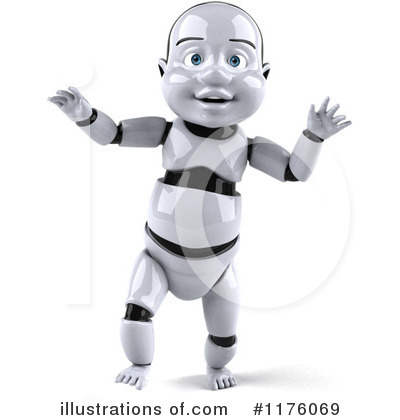 Royalty Free Baby Robot Clipart Illustration 1176069 Jpg