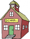 Royalty Free School House Clipart