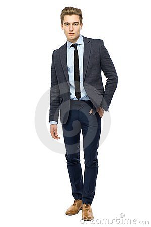 Stylish Man Wearing Suit Stock Photography   Image  23630002