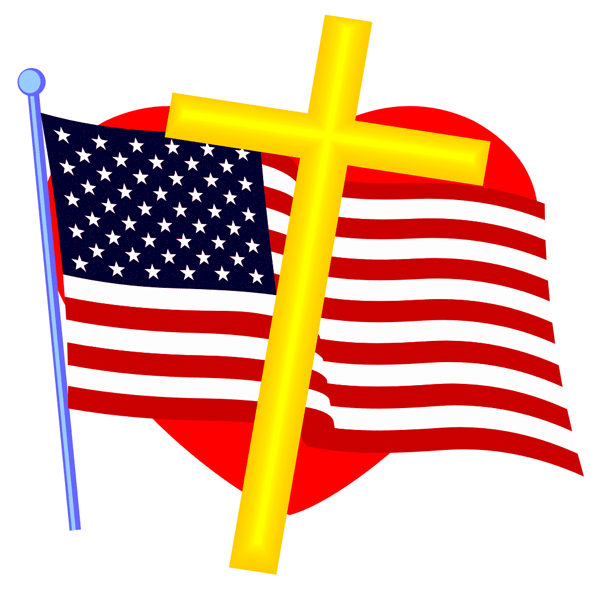     To America And The Christian Faith   Free Patriotic American Graphic