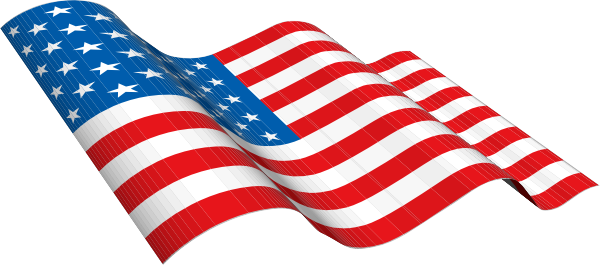 American Flag Clip Art At Clker Com   Vector Clip Art Online Royalty    
