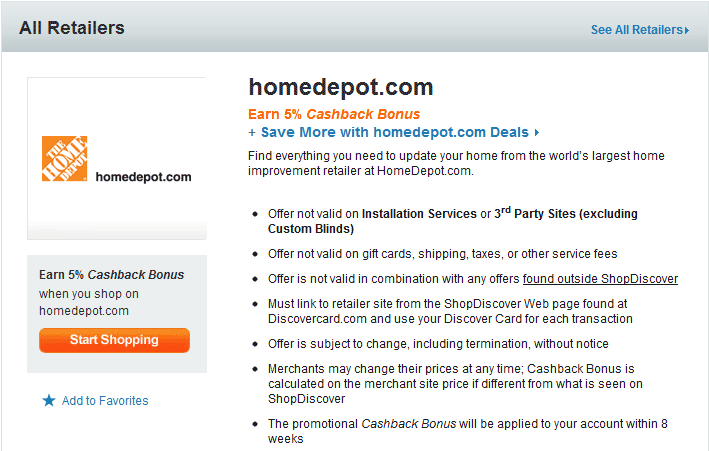 Apply Home Depot Credit Card
