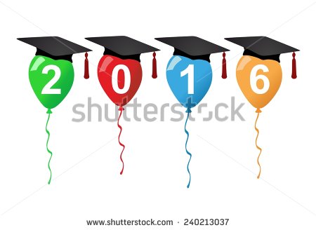 Graduation 2016   Stock Photo