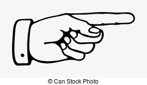 Hand Pointing Up Illustrations And Clipart