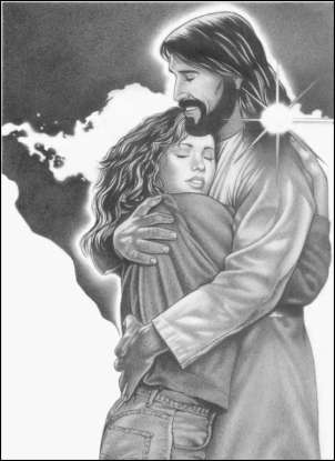 Jesus Hugging Girl