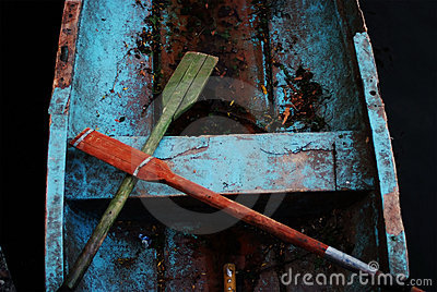 Old Fisherman Boat Stock Photo   Image  9843030