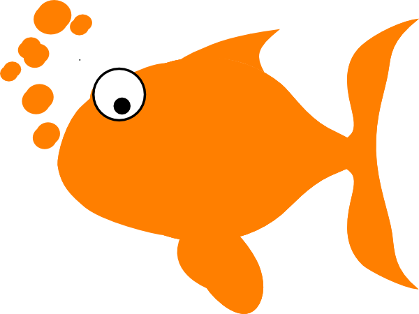 Orange Fish Clip Art At Clker Com   Vector Clip Art Online Royalty    