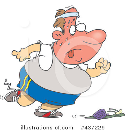 Royalty Free  Rf  Fitness Clipart Illustration By Ron Leishman   Stock