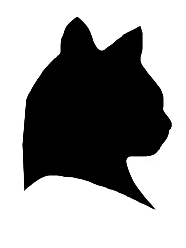 Sitting Cat Silhouette   Clipart Best